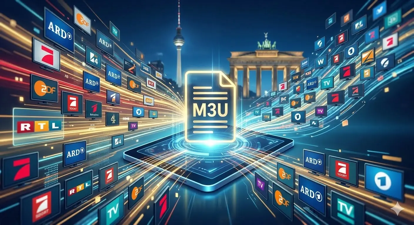 German IPTV M3U Der ultimative Guide & Anbietervergleich