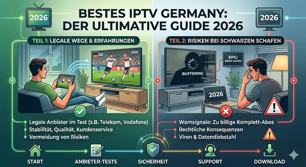 Bestes IPTV Germany Erfahrungen: Der ultimative Guide 2026
